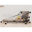 Zestaw z akcesoriami Inkle loom / Krosno do krajek - 3