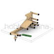 Zestaw z akcesoriami Inkle loom / Krosno do krajek - 5